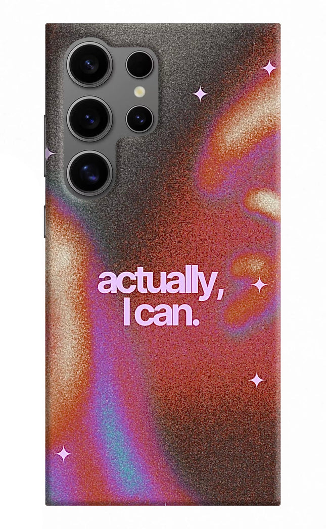 Pink Aura Samsung S24 Ultra Hard Case Back Cover by Casekaro