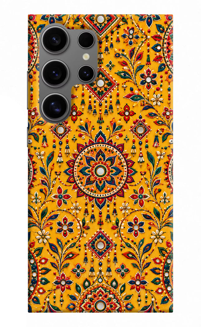 Sunlit Aura Samsung S24 Ultra Hard Case Back Cover by Casekaro