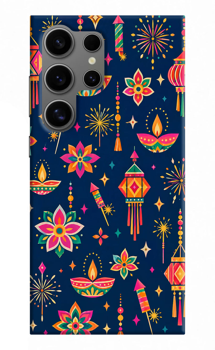 Festive Pop Samsung S24 Ultra Back Cover, Hard case