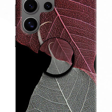 Leaf Pattern Samsung S24 Ultra Pop Case by Casekaro