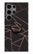 Geometric Pattern Samsung S24 Ultra Pop Case by Casekaro