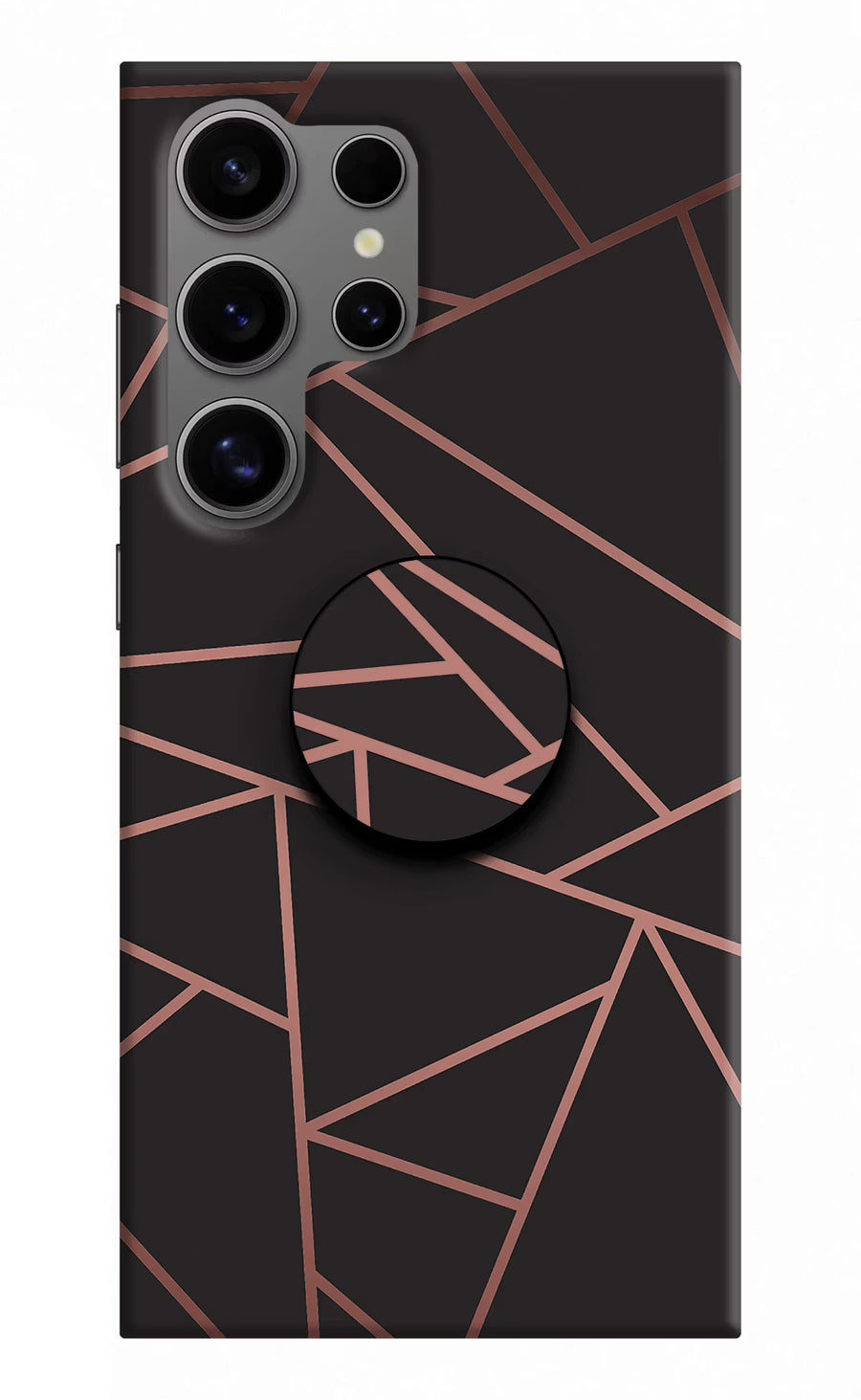 Geometric Pattern Samsung S24 Ultra Pop Case, Hard case