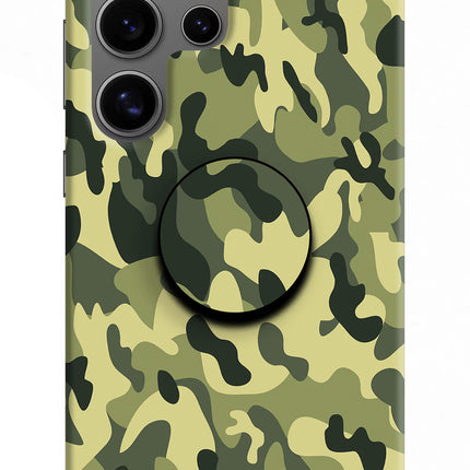 Camouflage Samsung S24 Ultra Pop Case by Casekaro