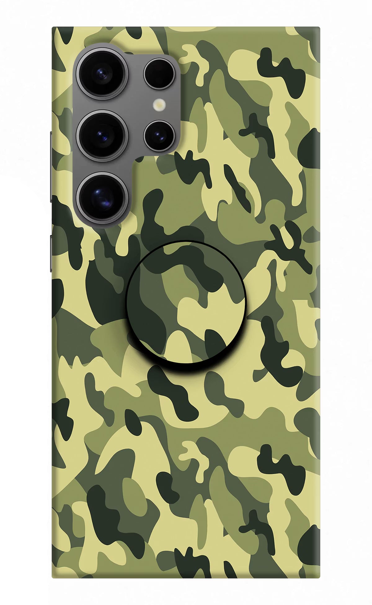 Camouflage Samsung S24 Ultra Pop Case by Casekaro