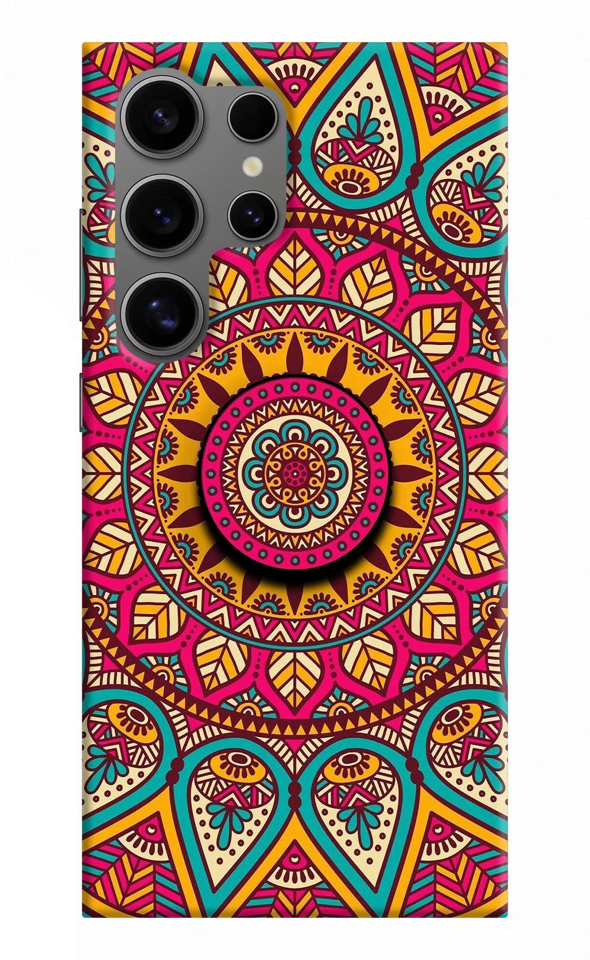 Mandala Samsung S24 Ultra Pop Case by Casekaro