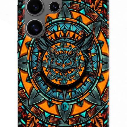 Angry Owl Samsung S24 Ultra Pop Case by Casekaro