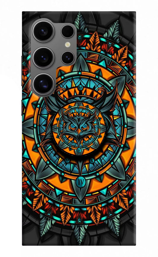 Angry Owl Samsung S24 Ultra Pop Case by Casekaro