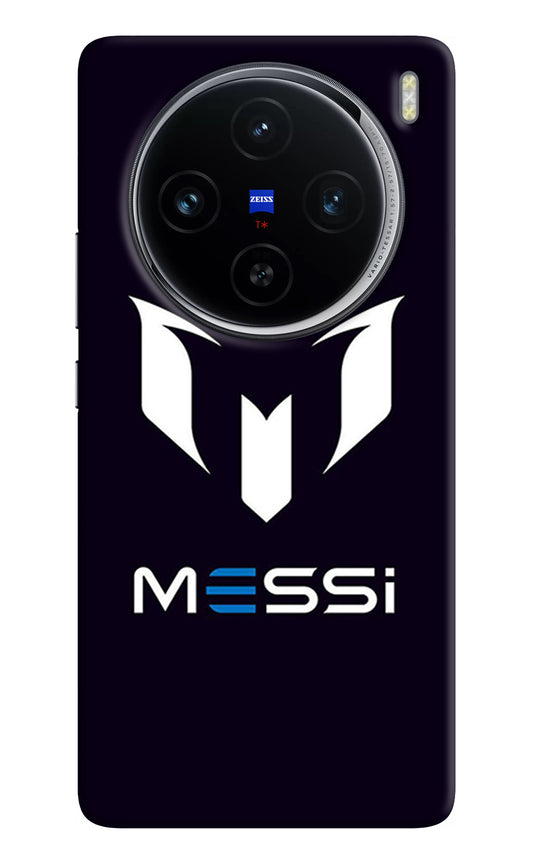 Messi Logo Vivo X100 Back Cover