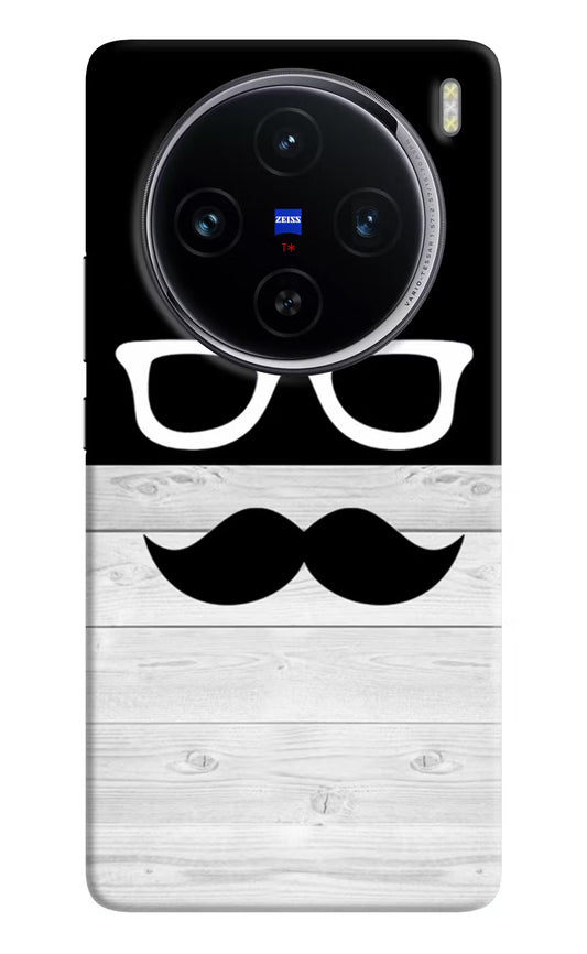 Mustache Vivo X100 Hard Case Back Cover by Casekaro