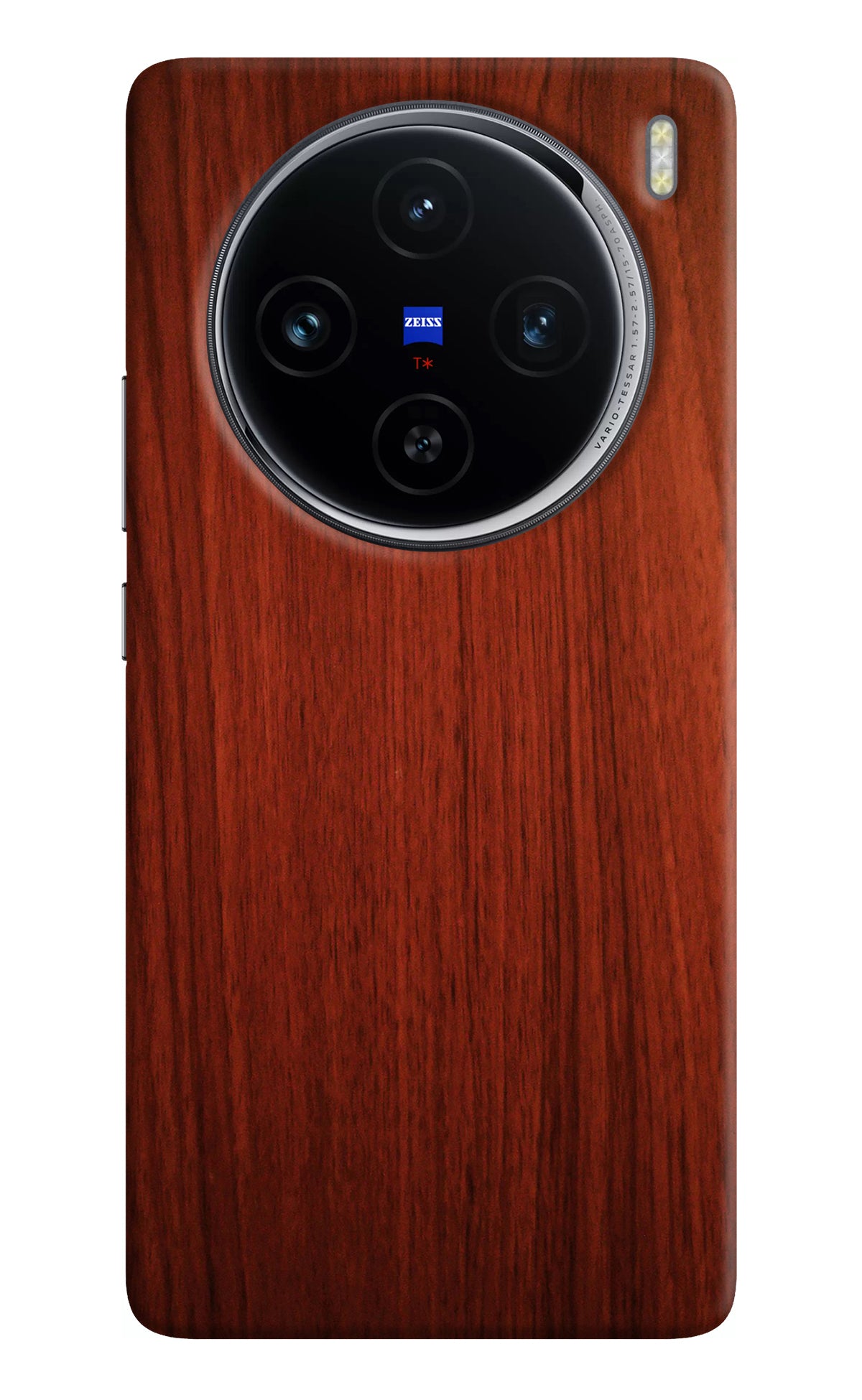 Wooden Plain Pattern Vivo X100 Back Cover