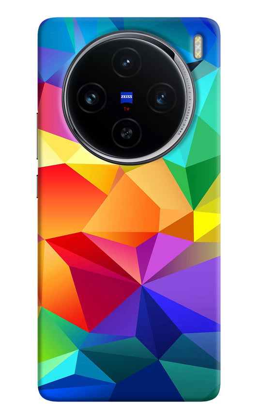 Abstract Pattern Vivo X100 Back Cover