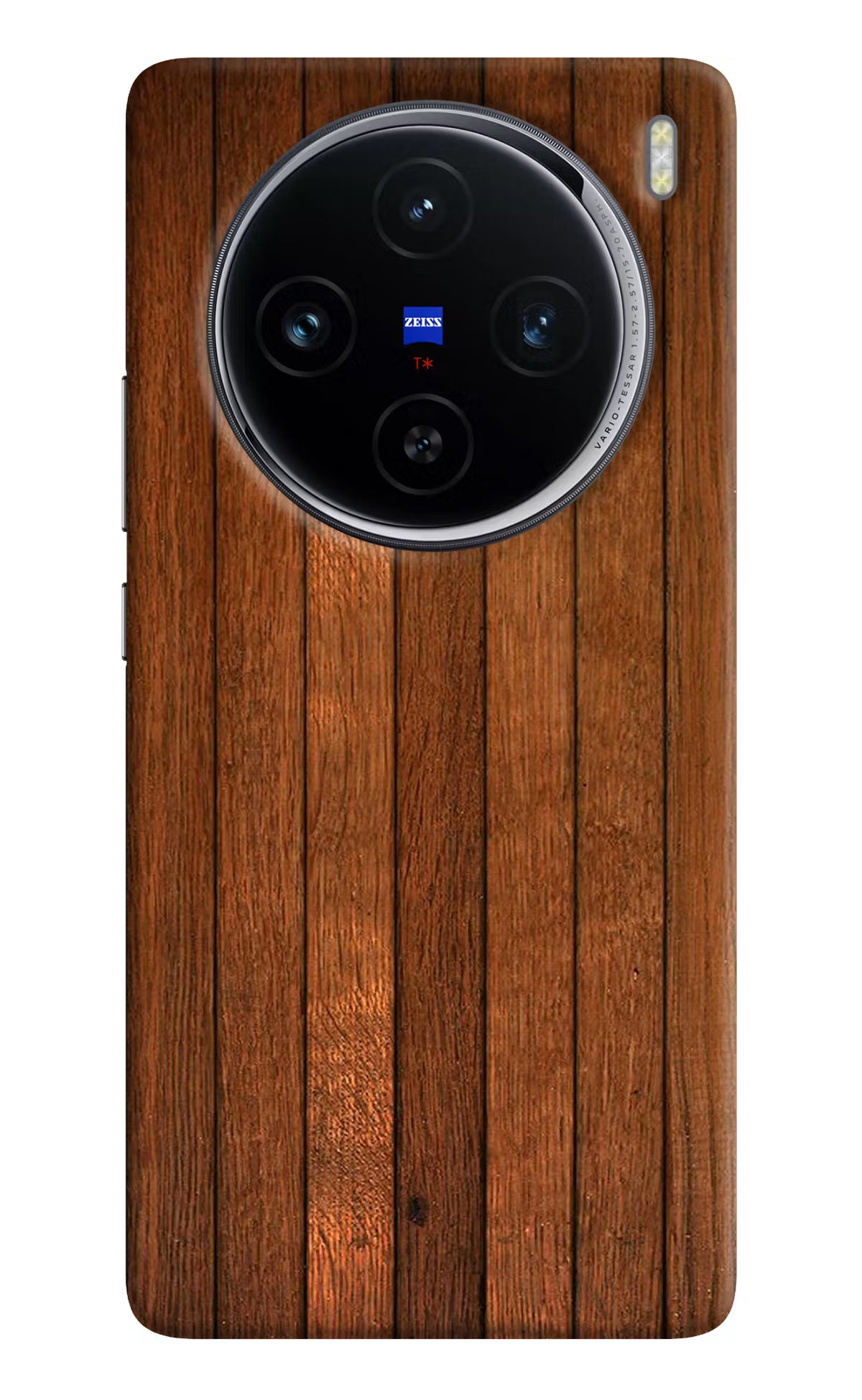 Wooden Artwork Bands Vivo X100 Hard Case Back Cover by Casekaro