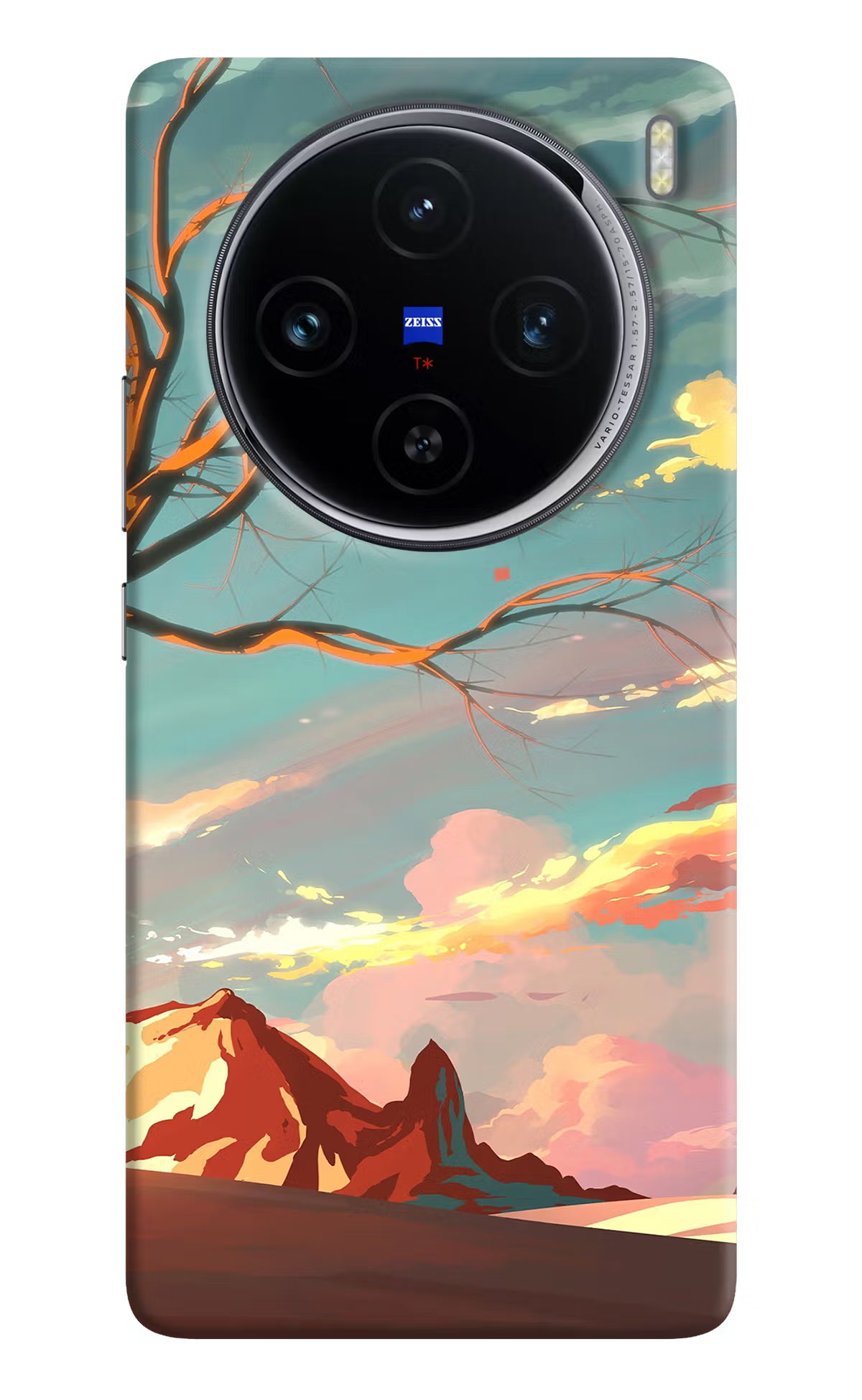 Scenery Vivo X100 Hard Case Back Cover by Casekaro