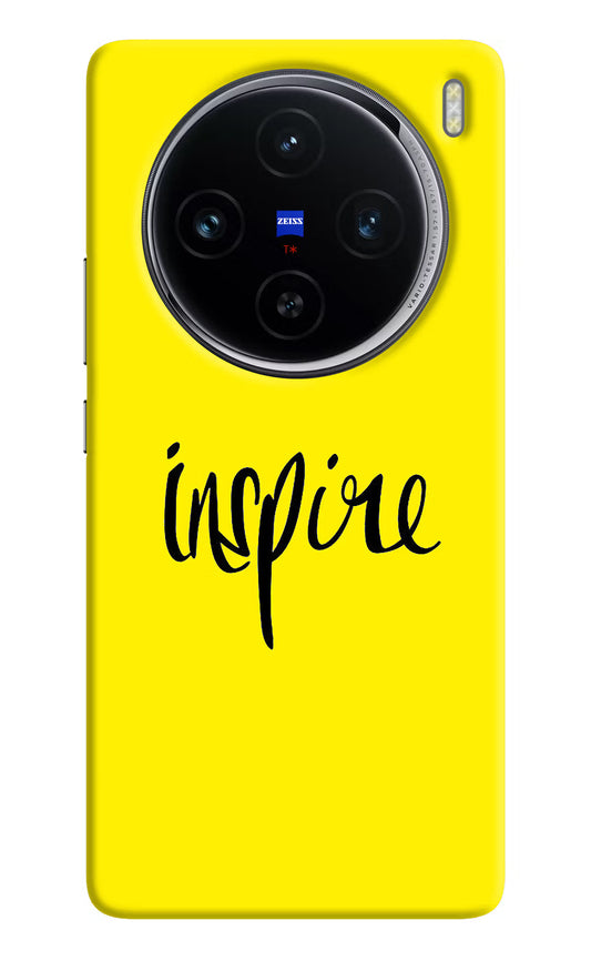 Inspire Vivo X100 Hard Case Back Cover by Casekaro
