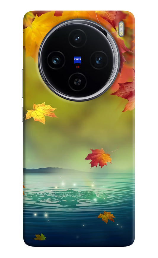 Flowers Vivo X100 Hard Case Back Cover by Casekaro