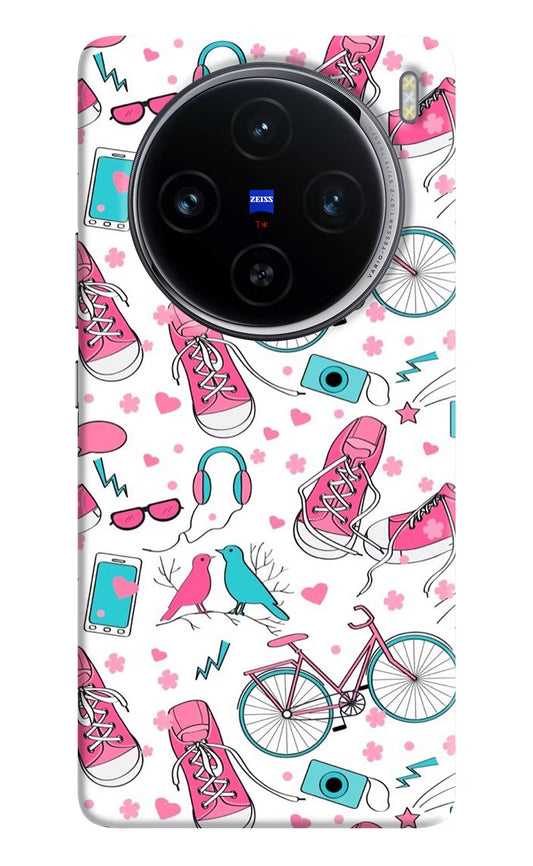 Artwork Vivo X100 Hard Case Back Cover by Casekaro