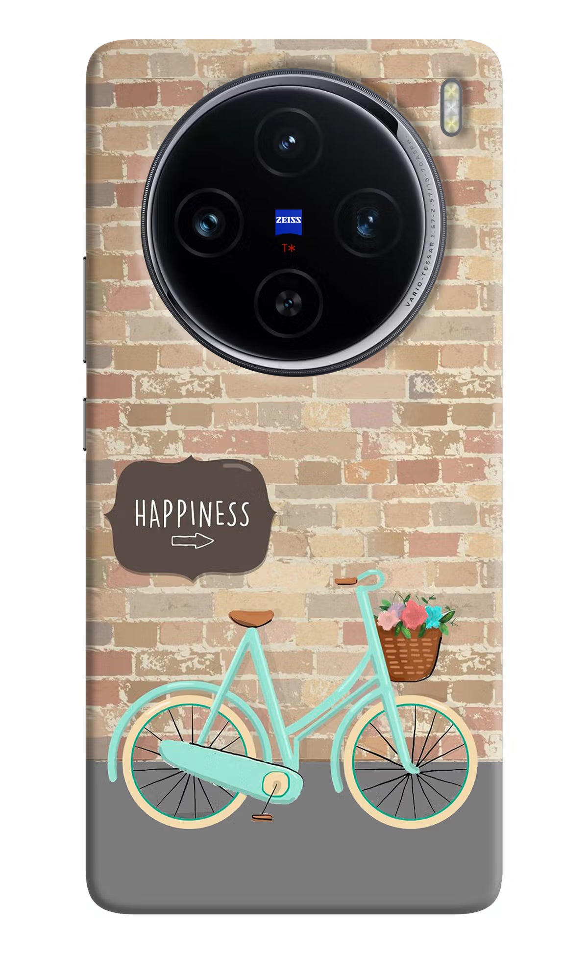 Happiness Artwork Vivo X100 Hard Case Back Cover by Casekaro