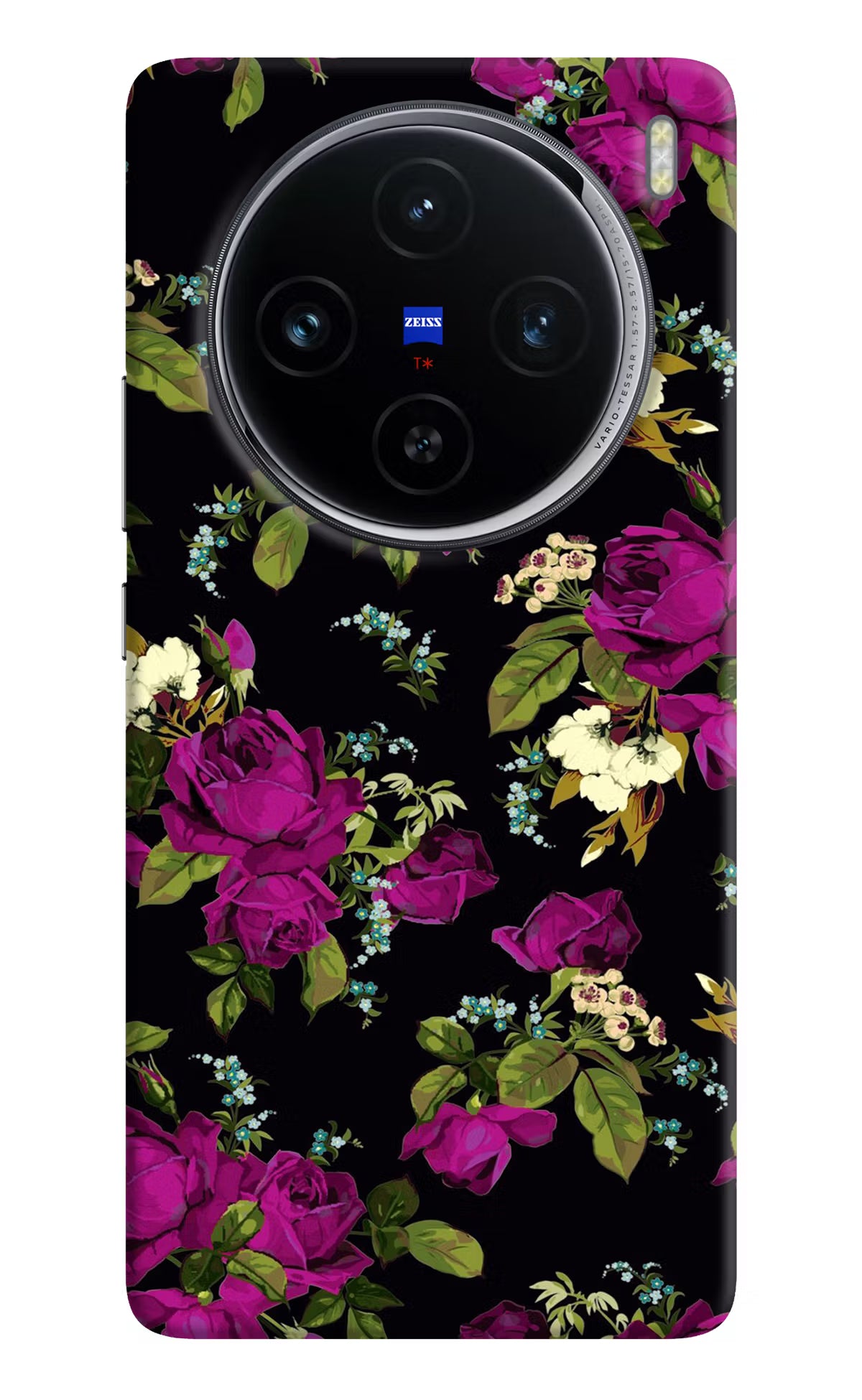Flowers Vivo X100 Hard Case Back Cover by Casekaro