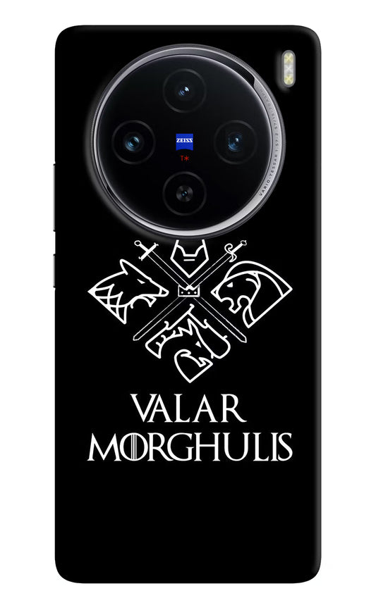 Valar Morghulis | Game Of Thrones Vivo X100 Hard Case Back Cover by Casekaro