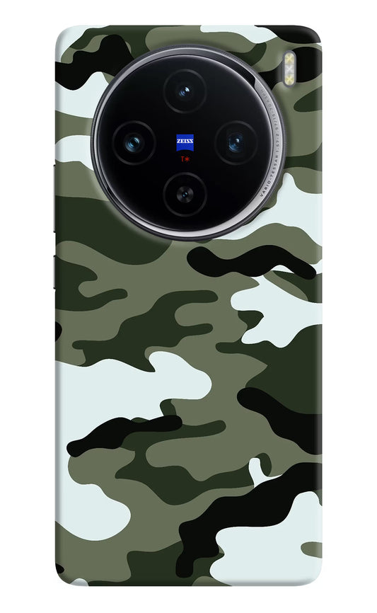 Camouflage Vivo X100 Hard Case Back Cover by Casekaro