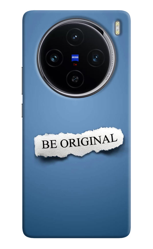 Be Original Vivo X100 Hard Case Back Cover by Casekaro