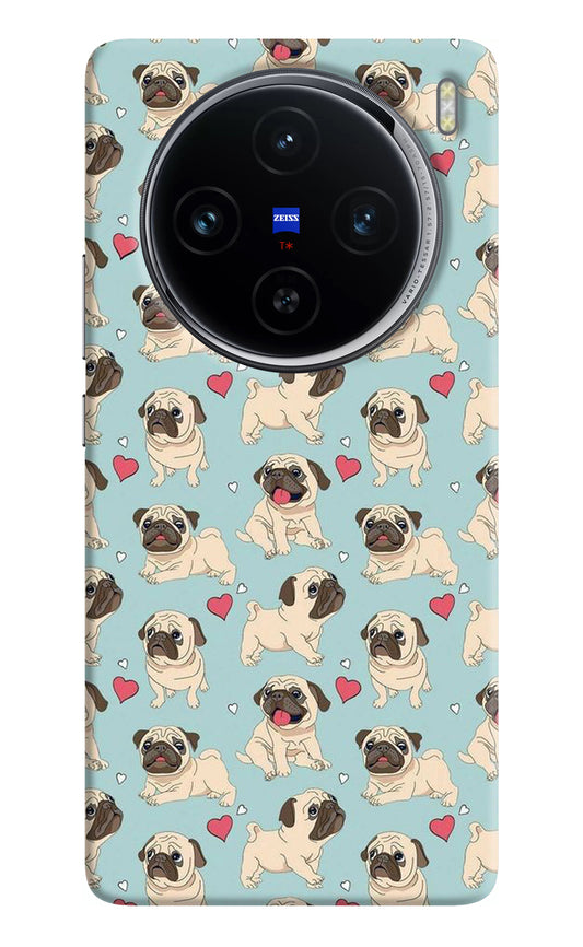 Pug Dog Vivo X100 Back Cover