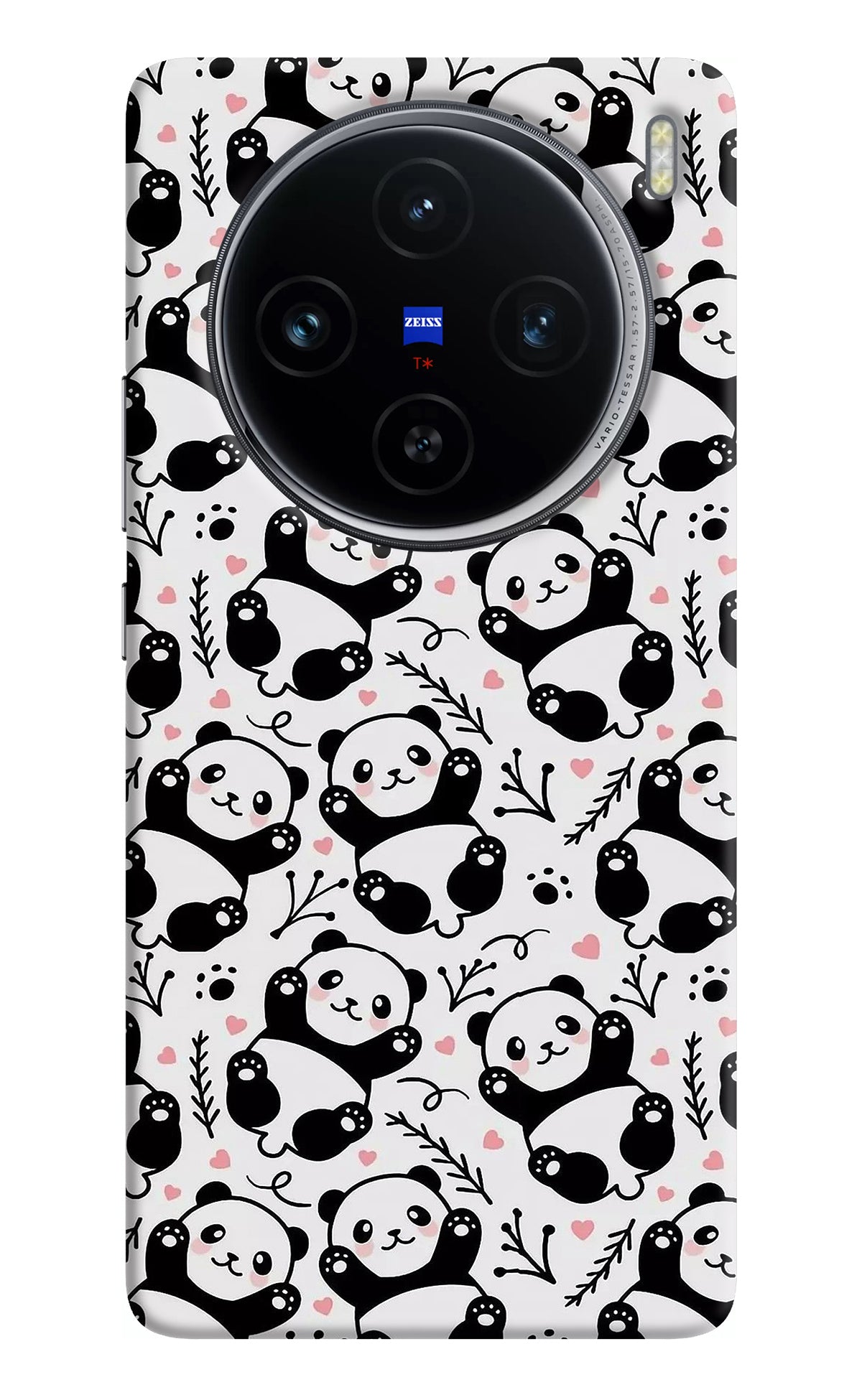 Cute Panda Vivo X100 Back Cover