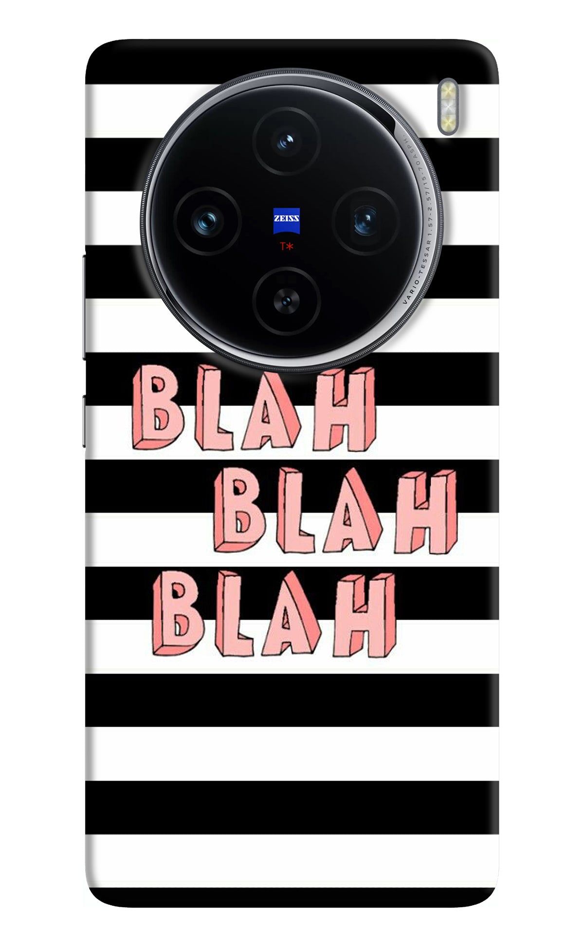 Blah Blah Blah Vivo X100 Back Cover