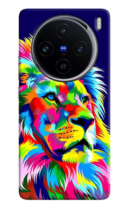 Vector Art Lion Vivo X100 Hard Case Back Cover by Casekaro