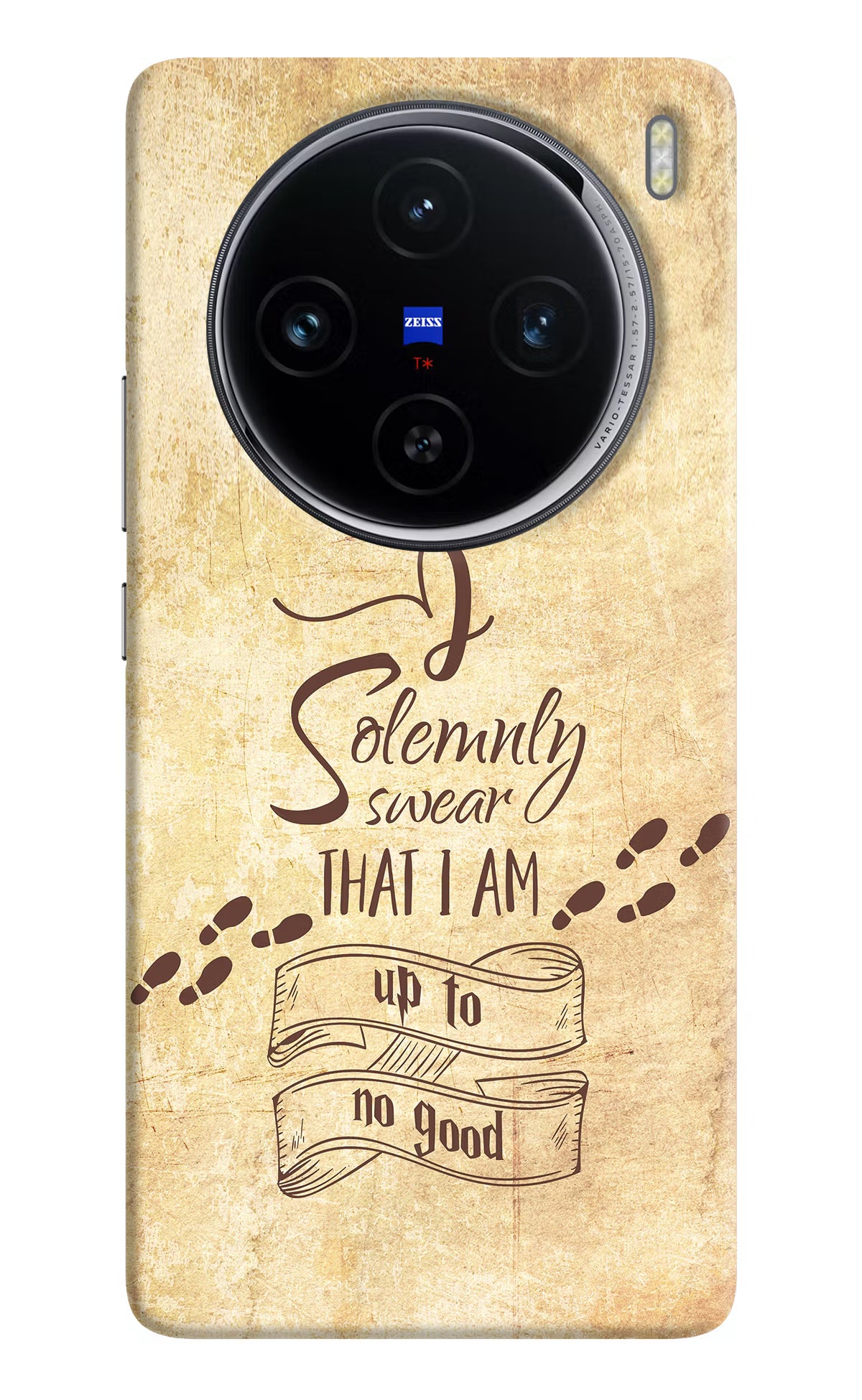 I Solemnly swear that i up to no good Vivo X100 Hard Case Back Cover by Casekaro