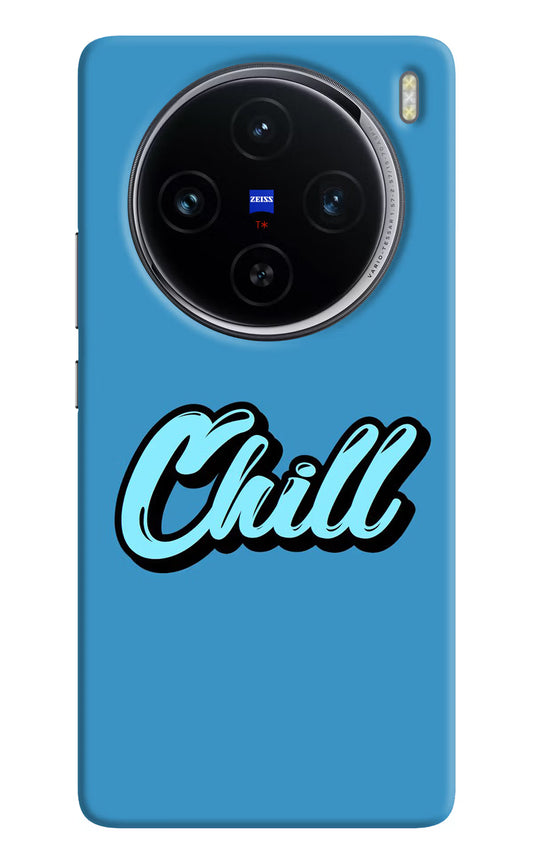 Chill Vivo X100 Hard Case Back Cover by Casekaro