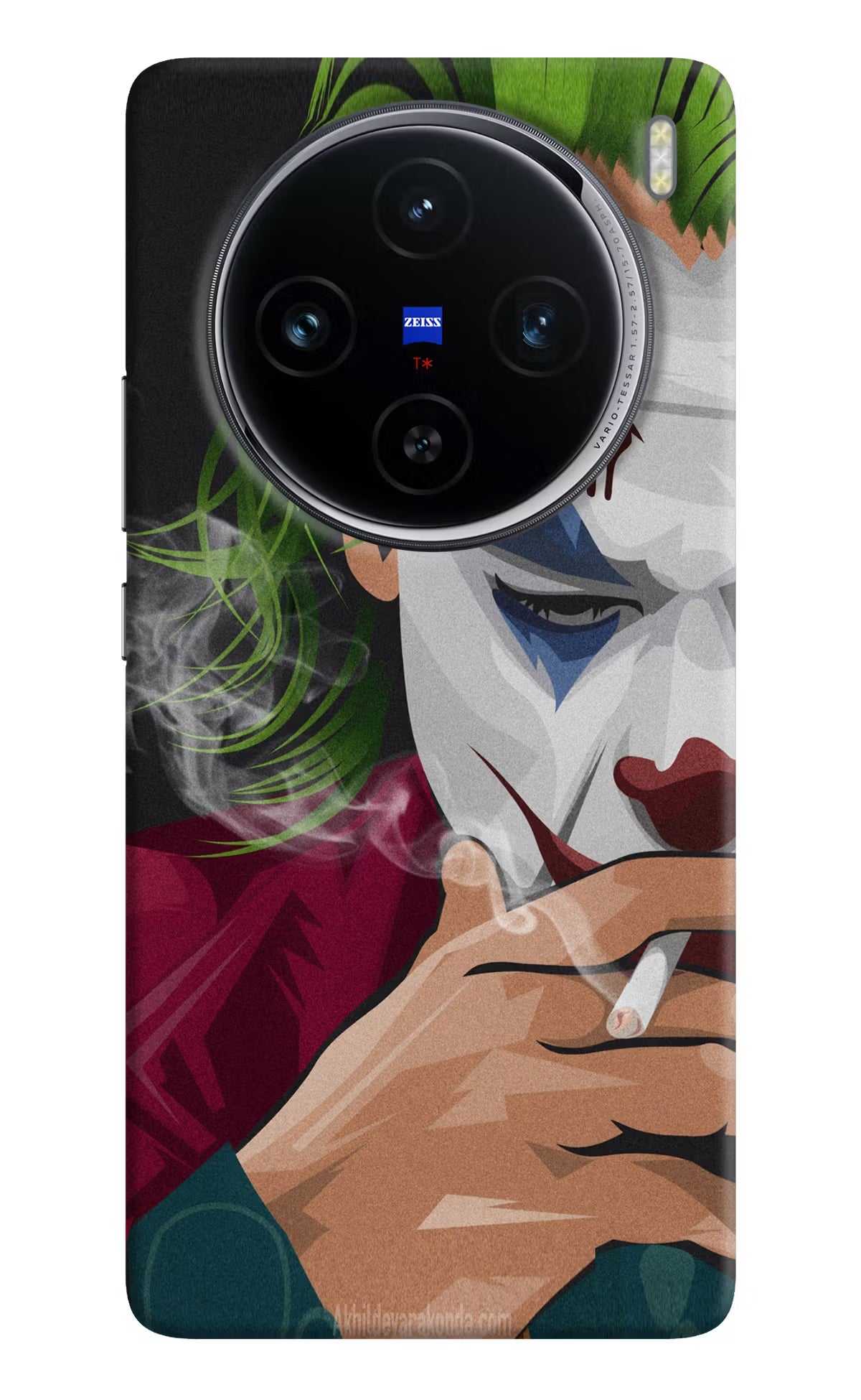 Joker Smoking Vivo X100 Hard Case Back Cover by Casekaro