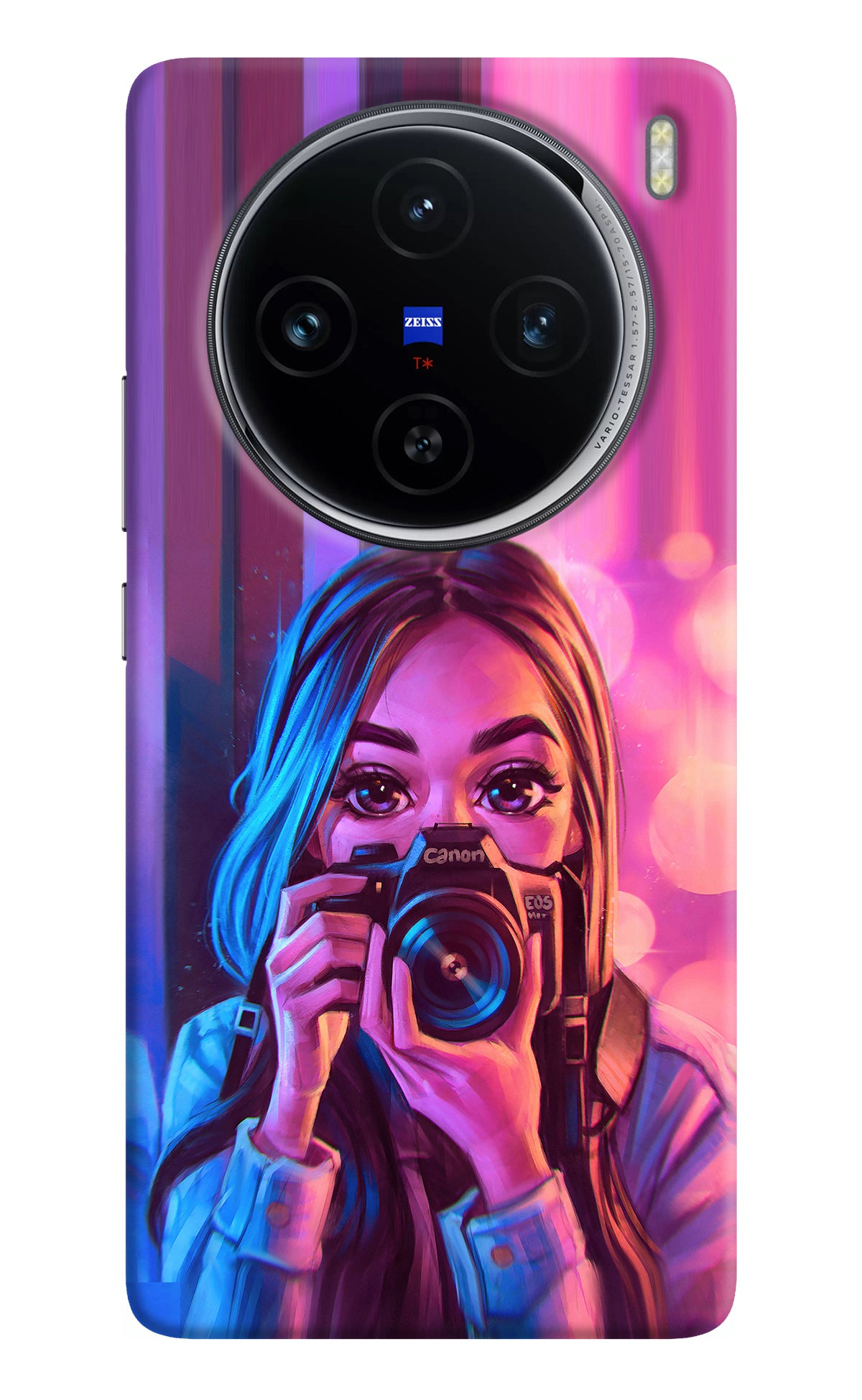 Girl Photographer Vivo X100 Back Cover