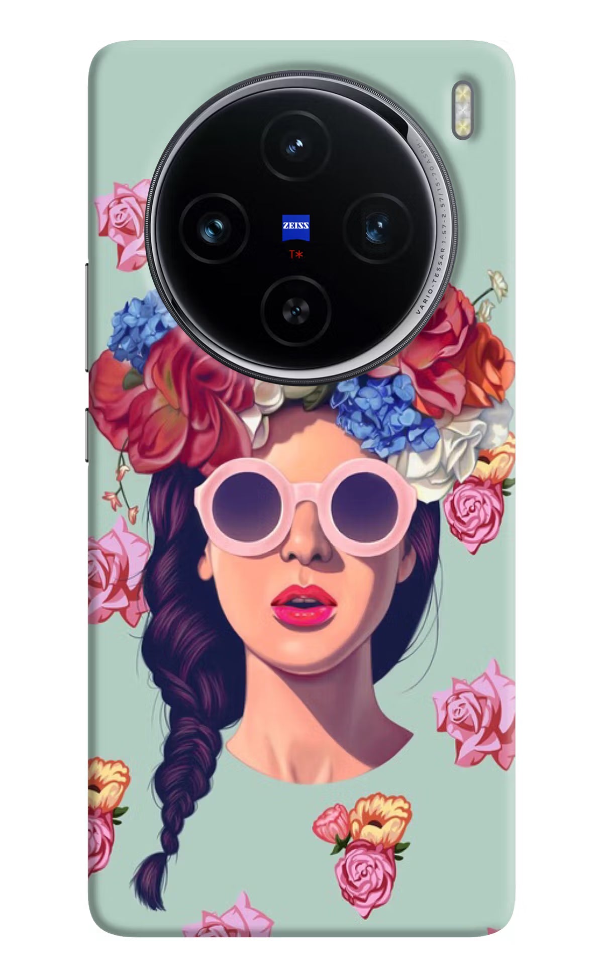Pretty Girl Vivo X100 Hard Case Back Cover by Casekaro