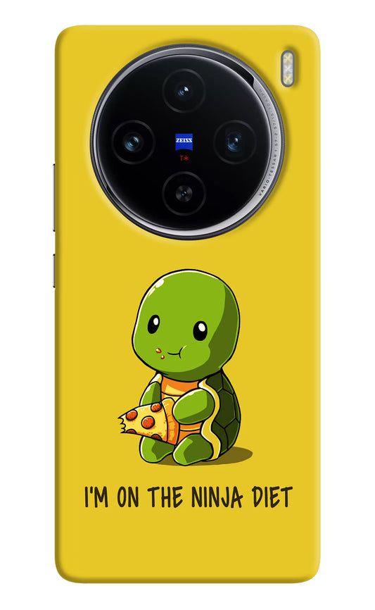 I'm on Ninja Diet Vivo X100 Hard Case Back Cover by Casekaro