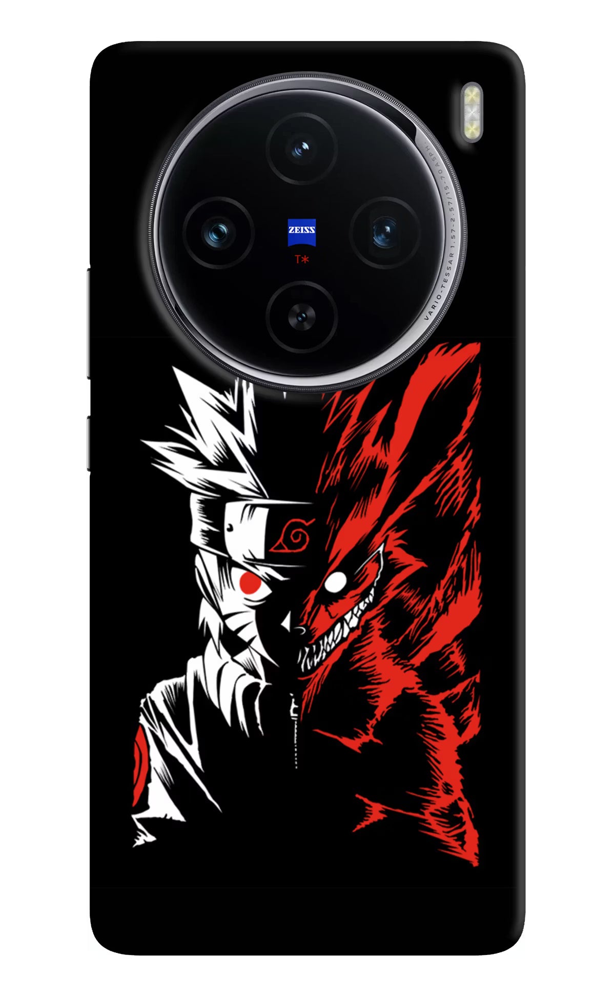 Naruto Two Face Vivo X100 Hard Case Back Cover by Casekaro