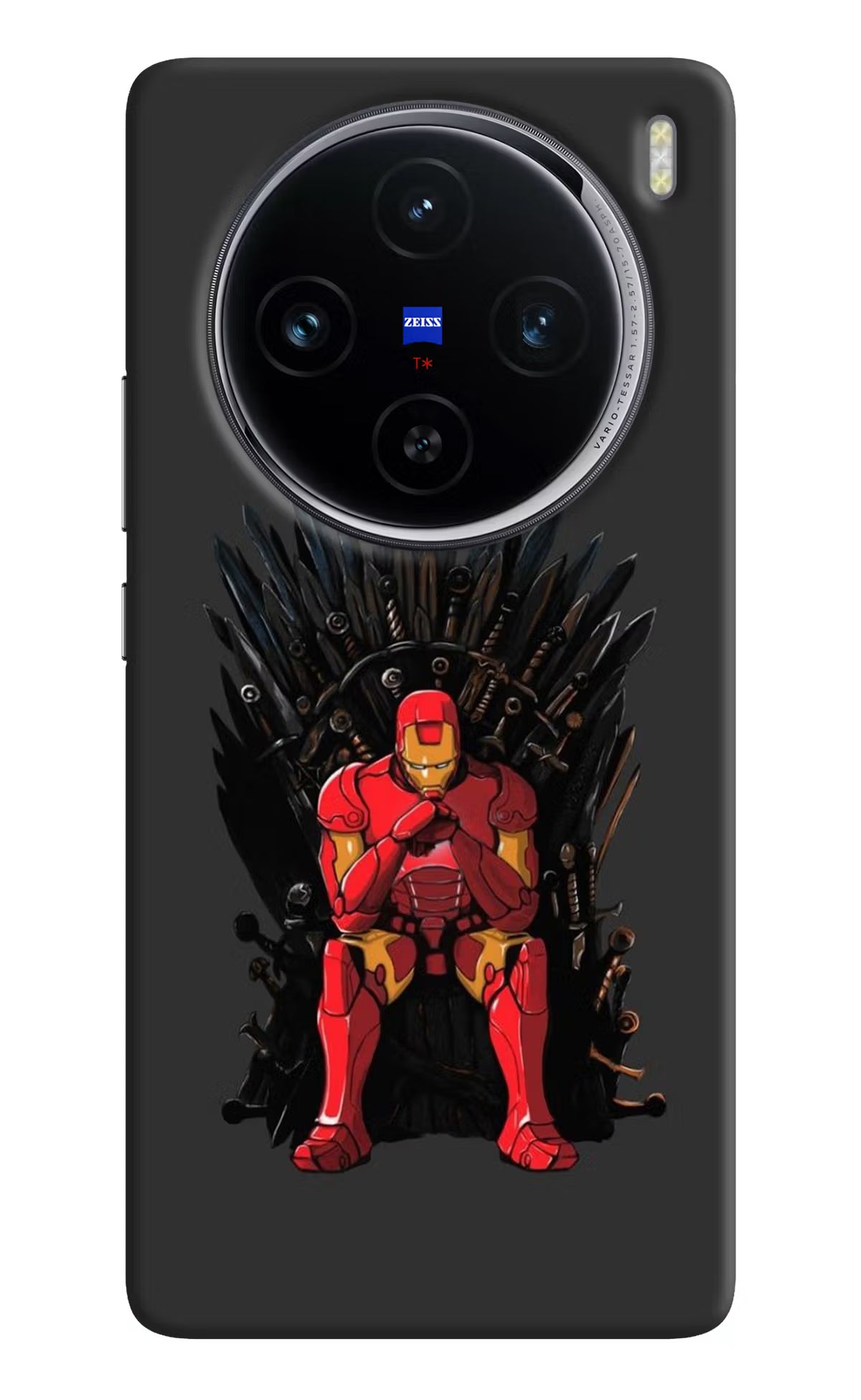 Ironman Throne Vivo X100 Hard Case Back Cover by Casekaro