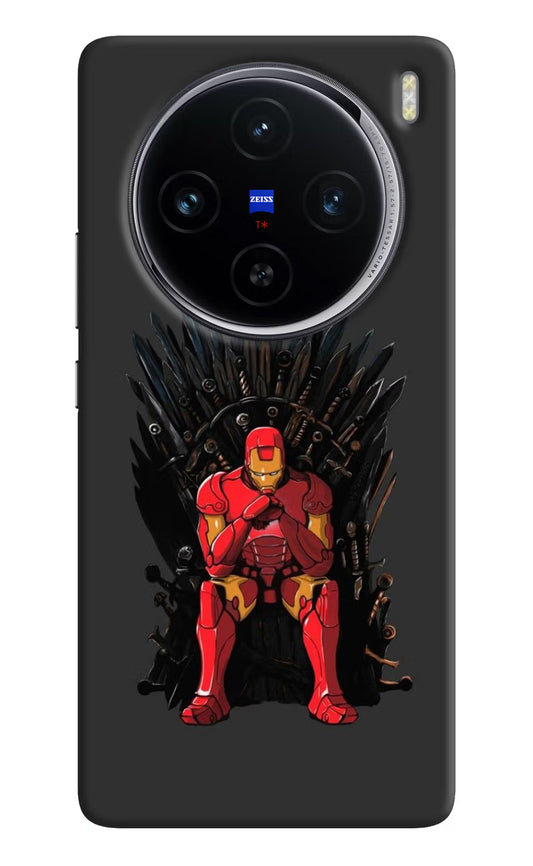 Ironman Throne Vivo X100 Hard Case Back Cover by Casekaro