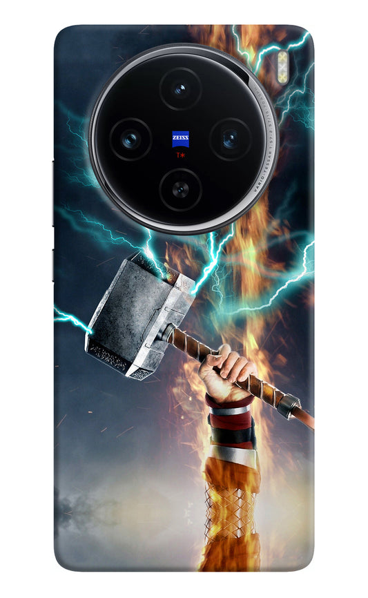 Thor Hammer Mjolnir Vivo X100 Back Cover