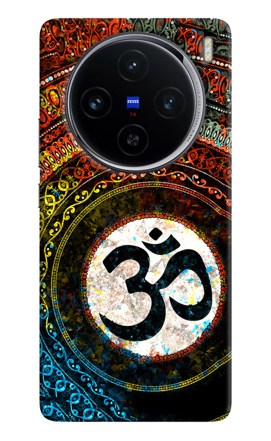 Om Cultural Vivo X100 Hard Case Back Cover by Casekaro