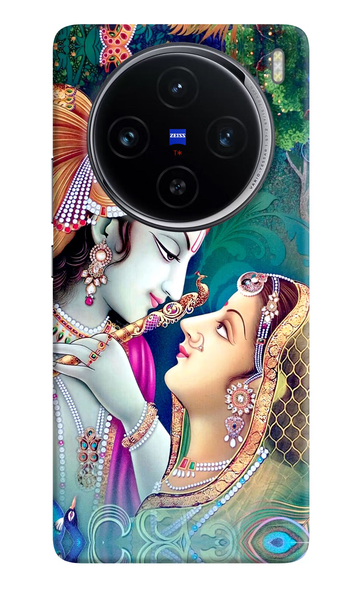 Lord Radha Krishna Vivo X100 Hard Case Back Cover by Casekaro