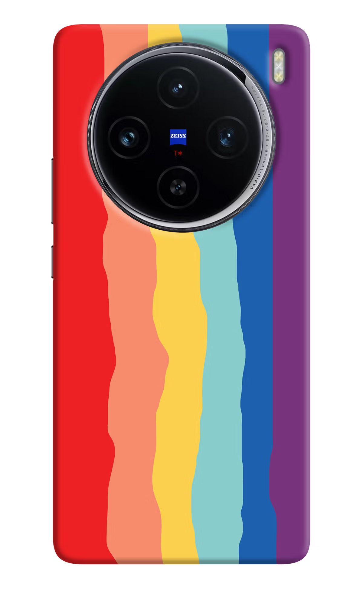 Rainbow Vivo X100 Hard Case Back Cover by Casekaro