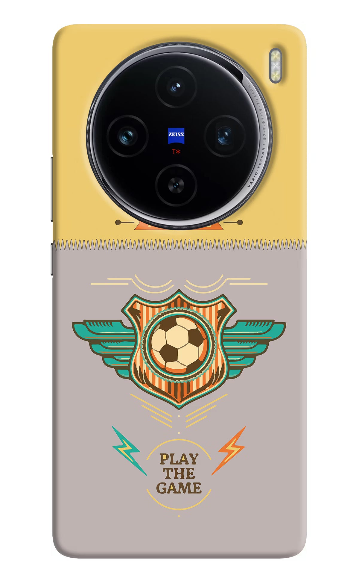 Football Vivo X100 Hard Case Back Cover by Casekaro