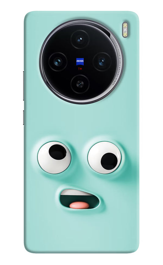 Funny Cartoon Vivo X100 Hard Case Back Cover by Casekaro