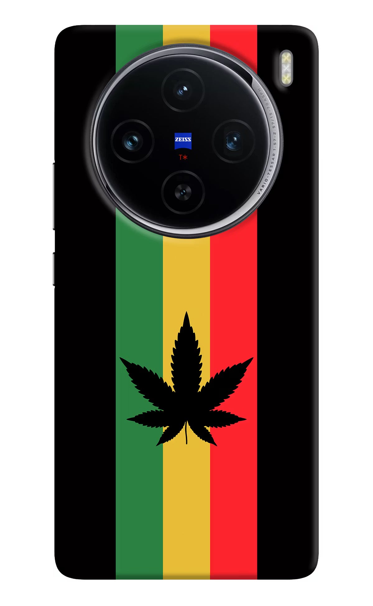 Weed Flag Vivo X100 Hard Case Back Cover by Casekaro