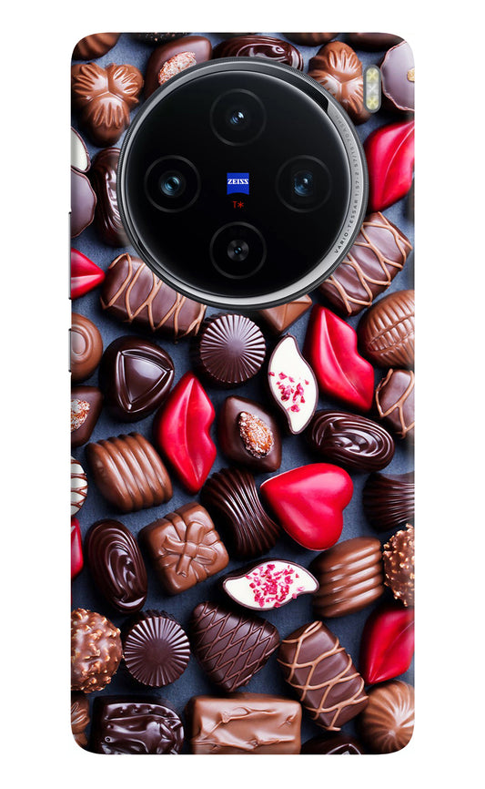 Chocolates Vivo X100 Back Cover