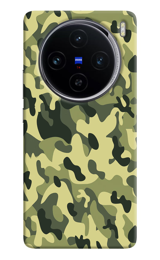 Camouflage Vivo X100 Hard Case Back Cover by Casekaro