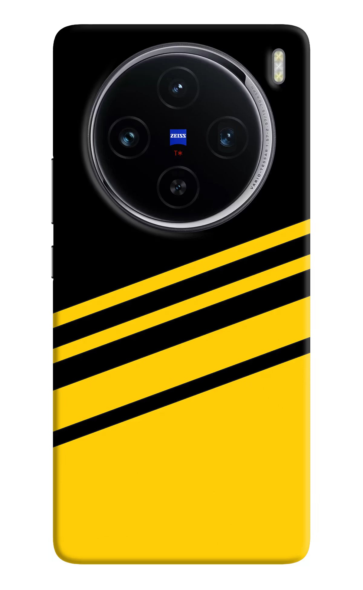 Yellow Shades Vivo X100 Hard Case Back Cover by Casekaro