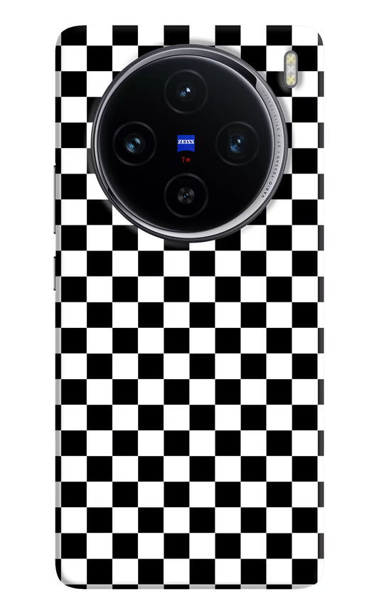 Chess Board Vivo X100 Hard Case Back Cover by Casekaro