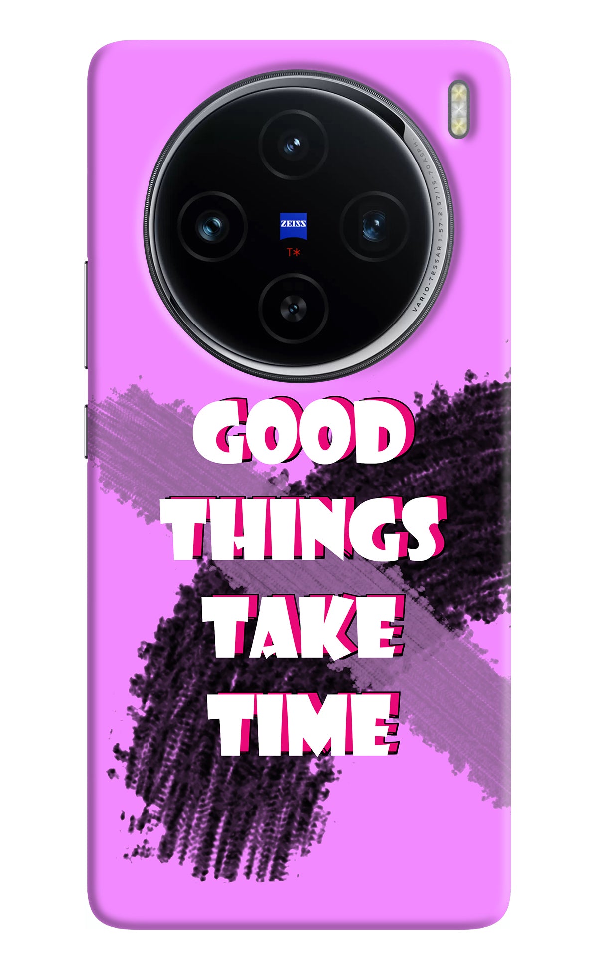 Good Things Take Time Vivo X100 Back Cover